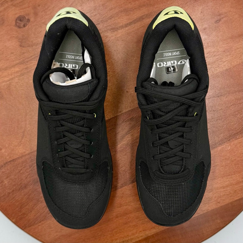 Giro Petra VR Womens Cycling Shoes Black Wild Lime Vibram SPD EU 41 / US 9 - Picture 4 of 13